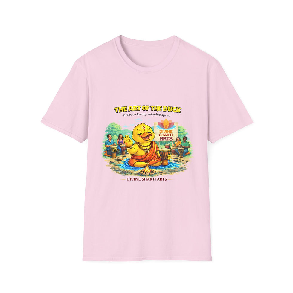 Thumbnail: Divine Shakti Duck T-Shirt- Adult