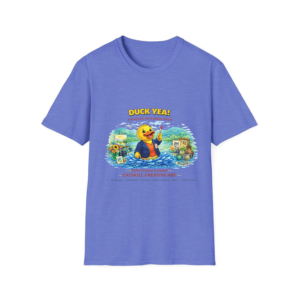 Thumbnail: Catskill Creative Art Duck T-Shirt- Adult