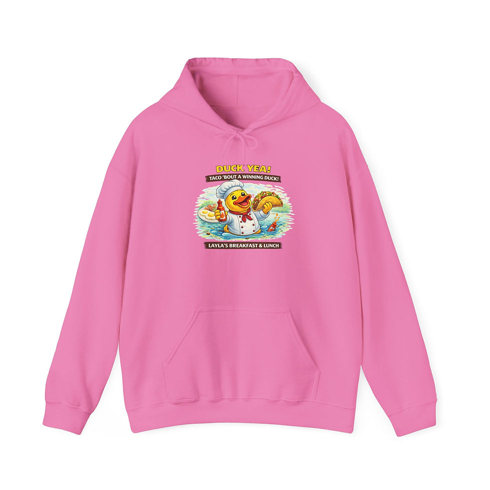Thumbnail: Layla's Duck Hoodie- Adult