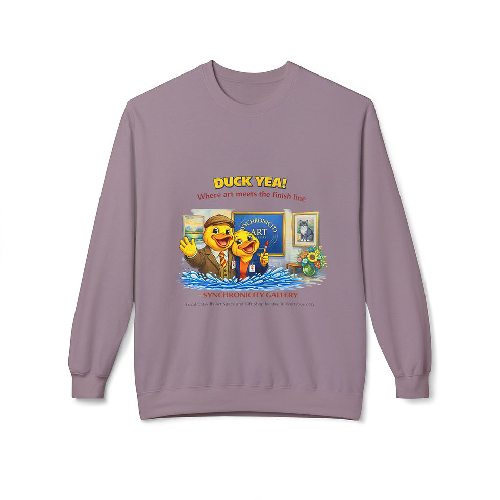 Thumbnail: Synchronicity Duck Crewneck Sweatshirt- Adult