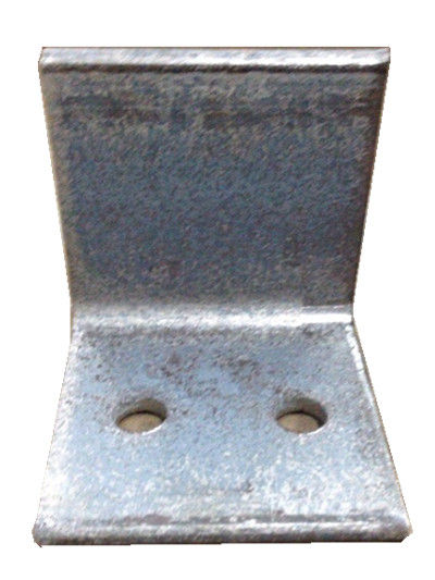 M.S Angle Bracket 75X75X6mm thk (w/? 12mm hole)