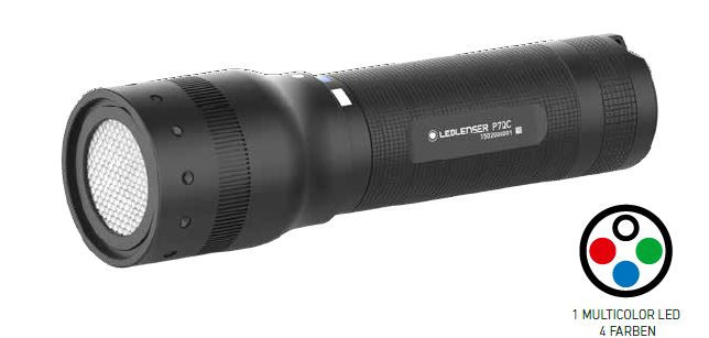 FLASHLIGHT MULTICOLOR LED P7QC - LED LENSER (HIGH PERFORMANCE LINE)