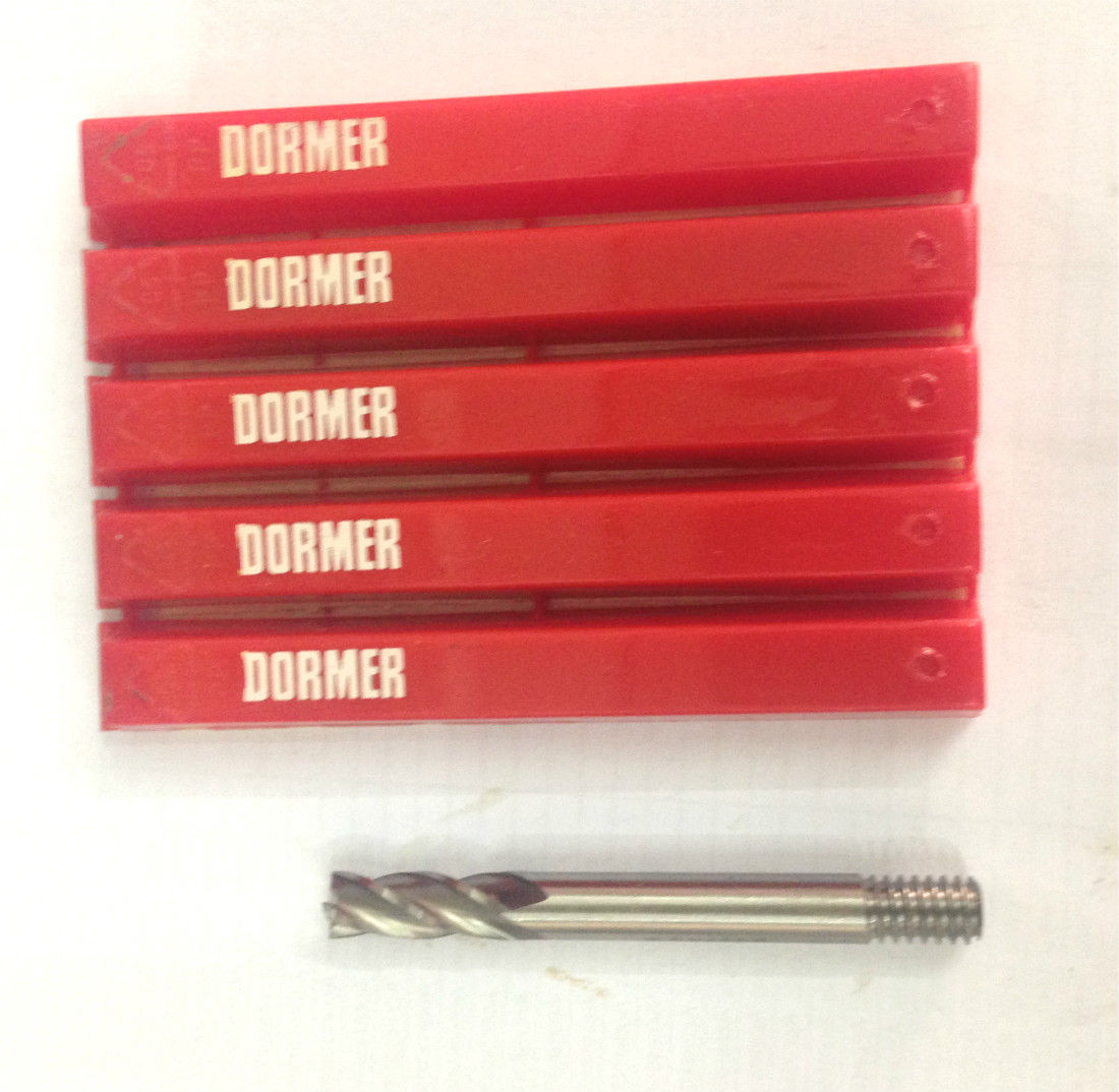 END MILL 4 FLUTE-SCREW SHANK 1/4" (HSS)