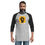 Thumbnail: 3/4 sleeve raglan shirt