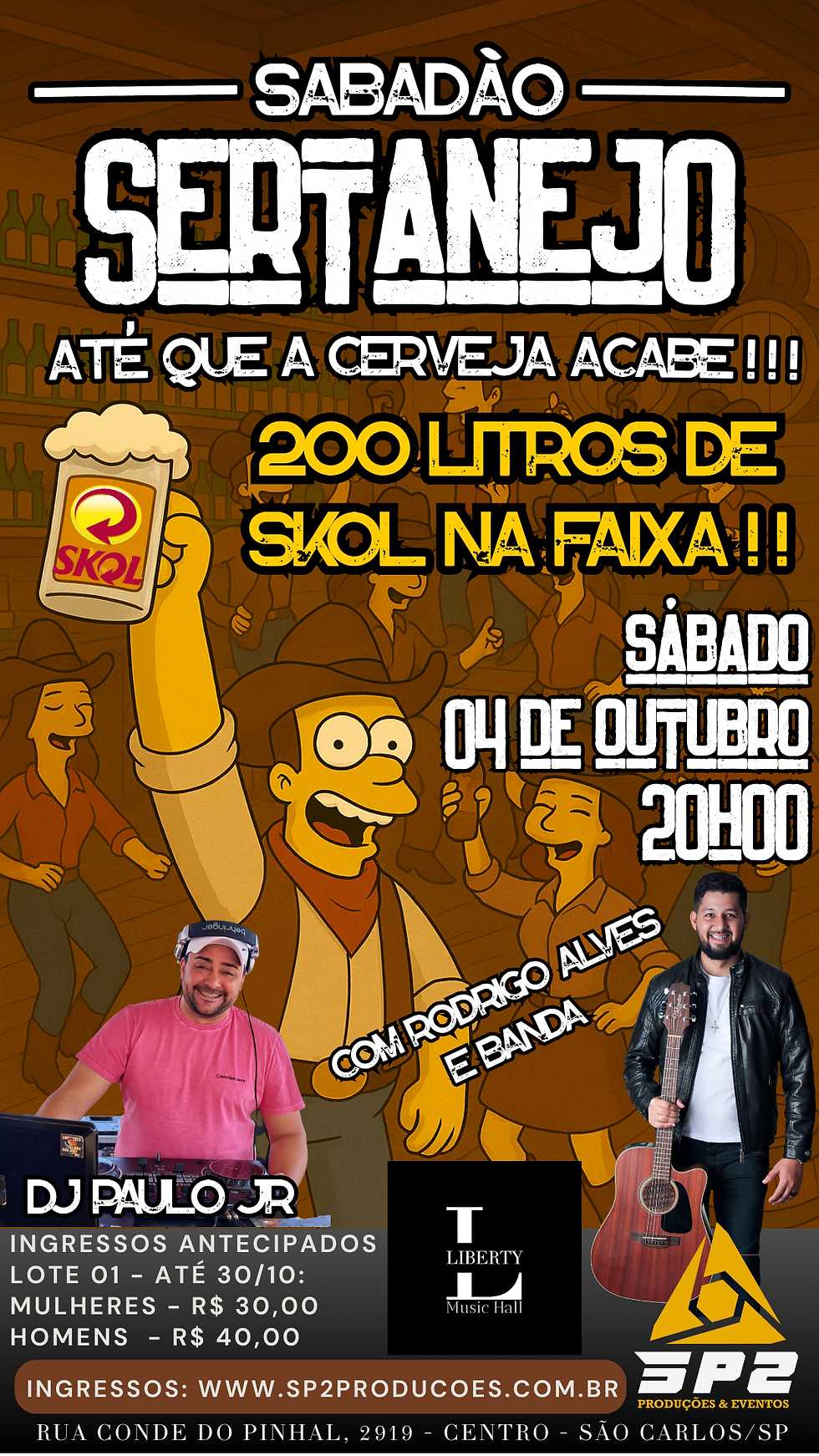 Até que a Cerveja Acabe - Sabadão Sertanejo