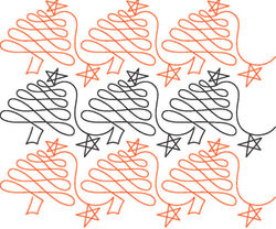 CHRISTMAS DOODLE TREES