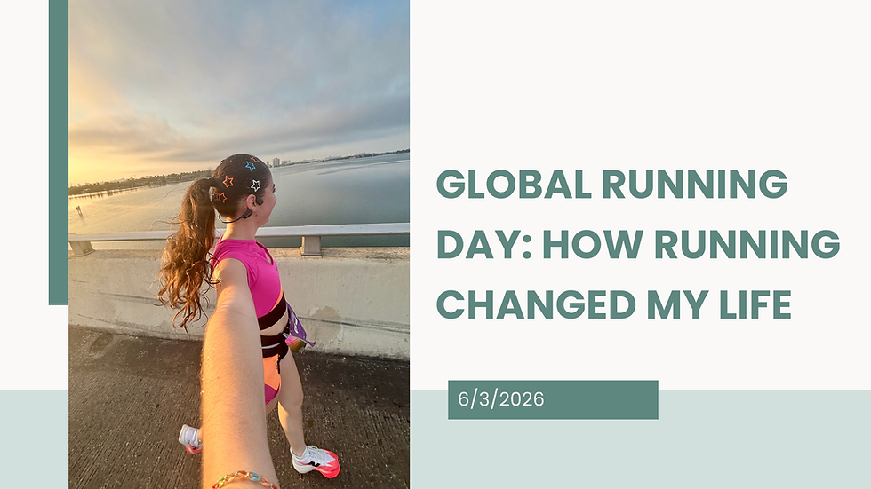 Global Running Day: How Running Changed My Life