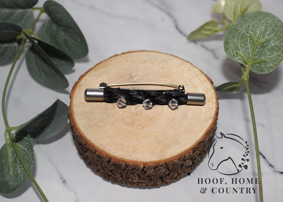 Thumbnail: Braided Stock/Tie Pin with Swarovski Crystals