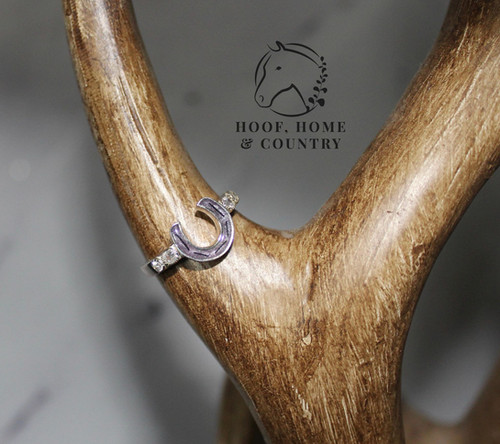 Sterling Silver 'Heart Horse' Ring | Hoof, Home & Country