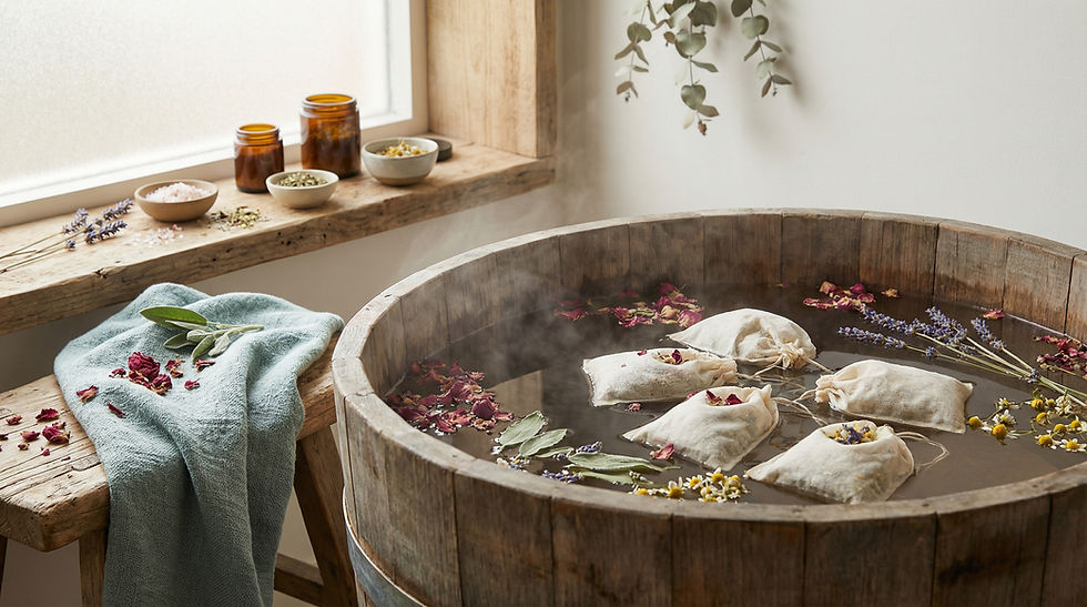 Banho de Ervas: Purificação, Alívio e Renovação Energética
