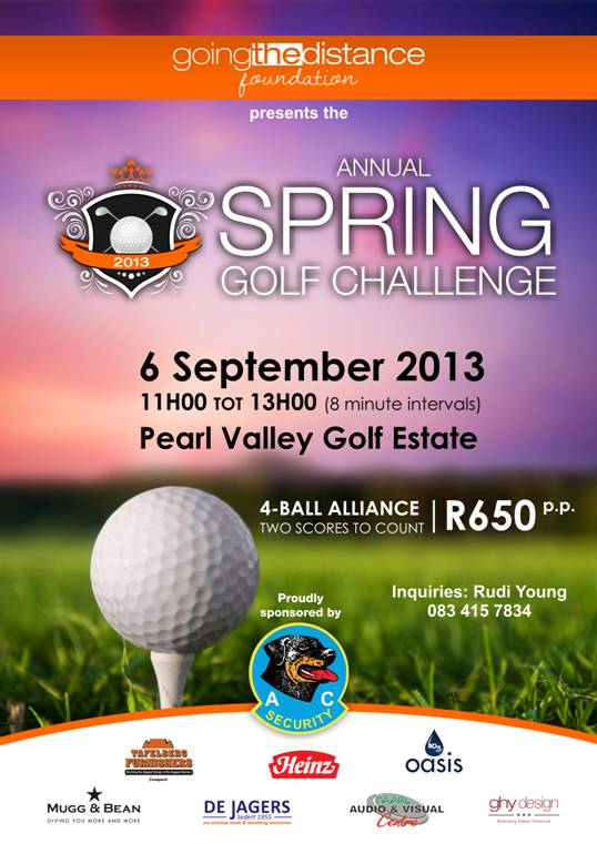 Annual Spring Golf Day