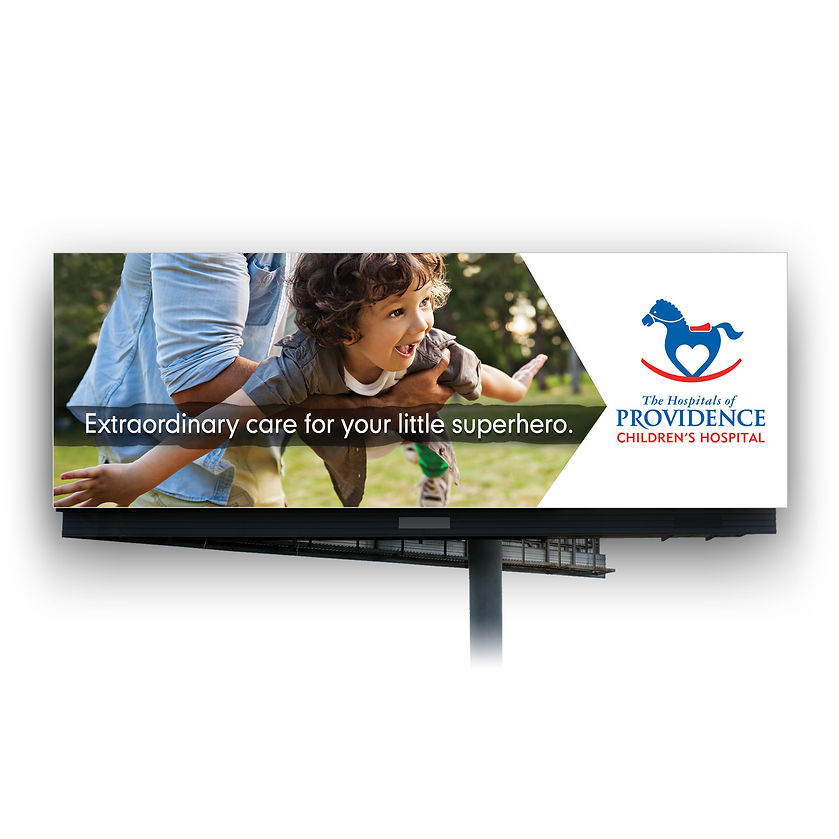 Hospitals of Providence Children's Hospital billboard