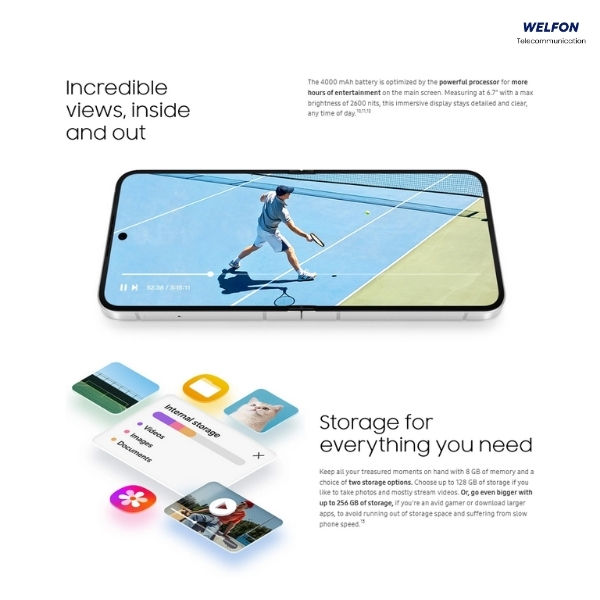 Thumbnail: SAMSUNG Galaxy Z Flip 7 FE