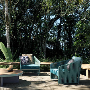 Fauteuil d'extérieur Kettal Bitta Lounge