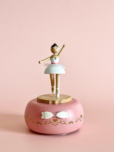 Ballerina Wooden Music Box - Wooderful Life - Wrapboxx Gift Shop