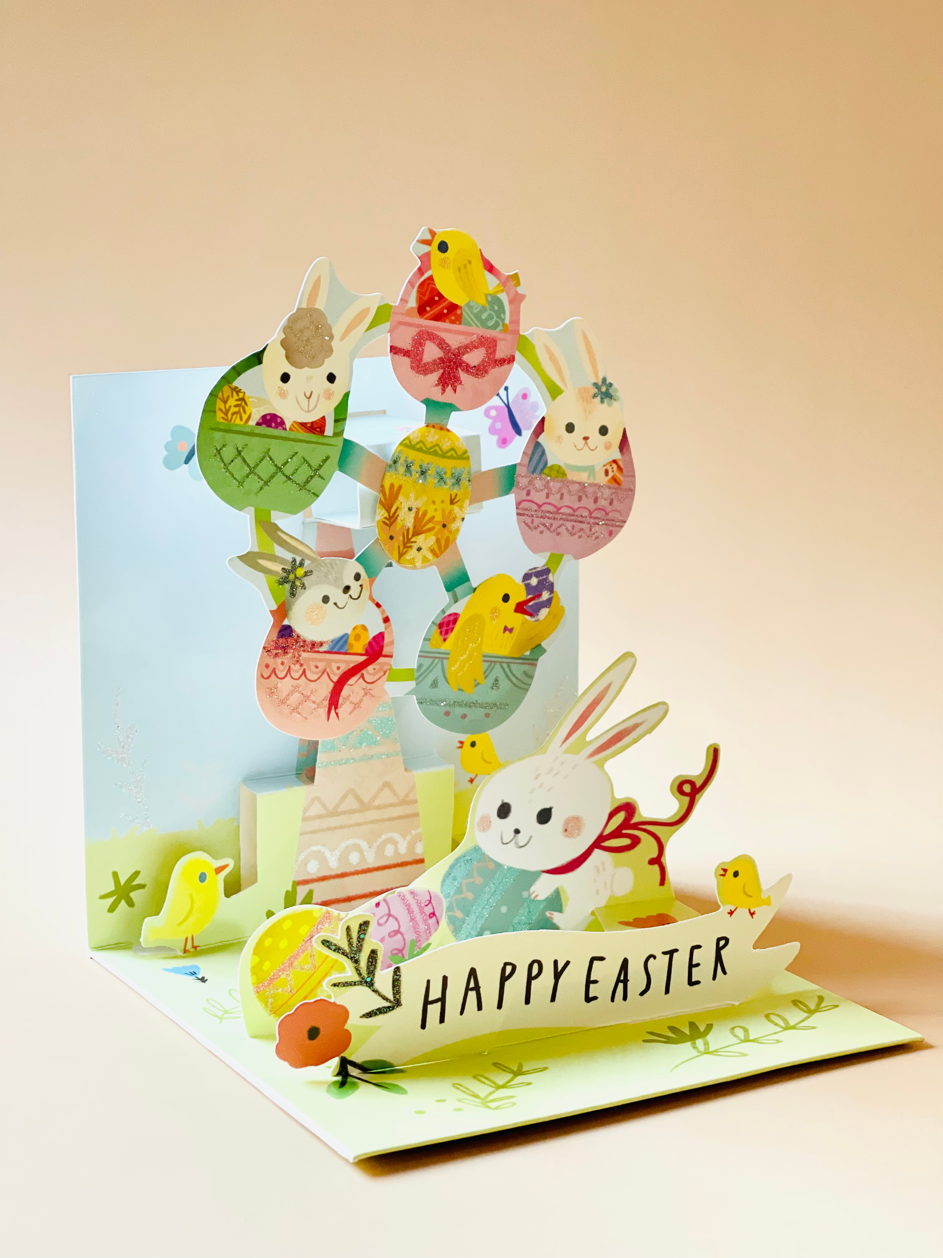 Easter Ferris Wheel Pop-Up Card