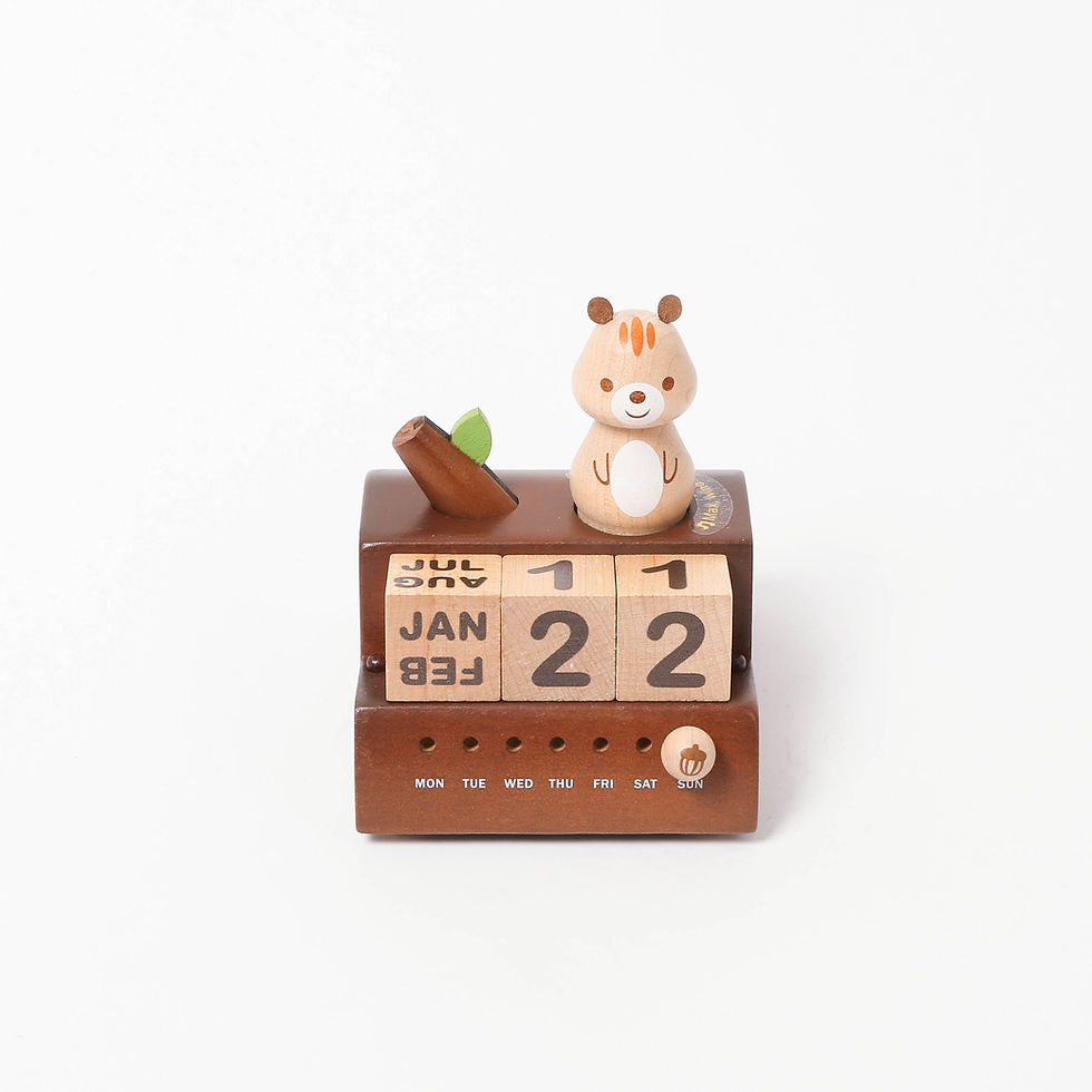 Thumbnail: Squirrel Branch  Perpetual Calendar Music Box