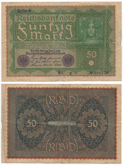 50 Reichsmarks 1919