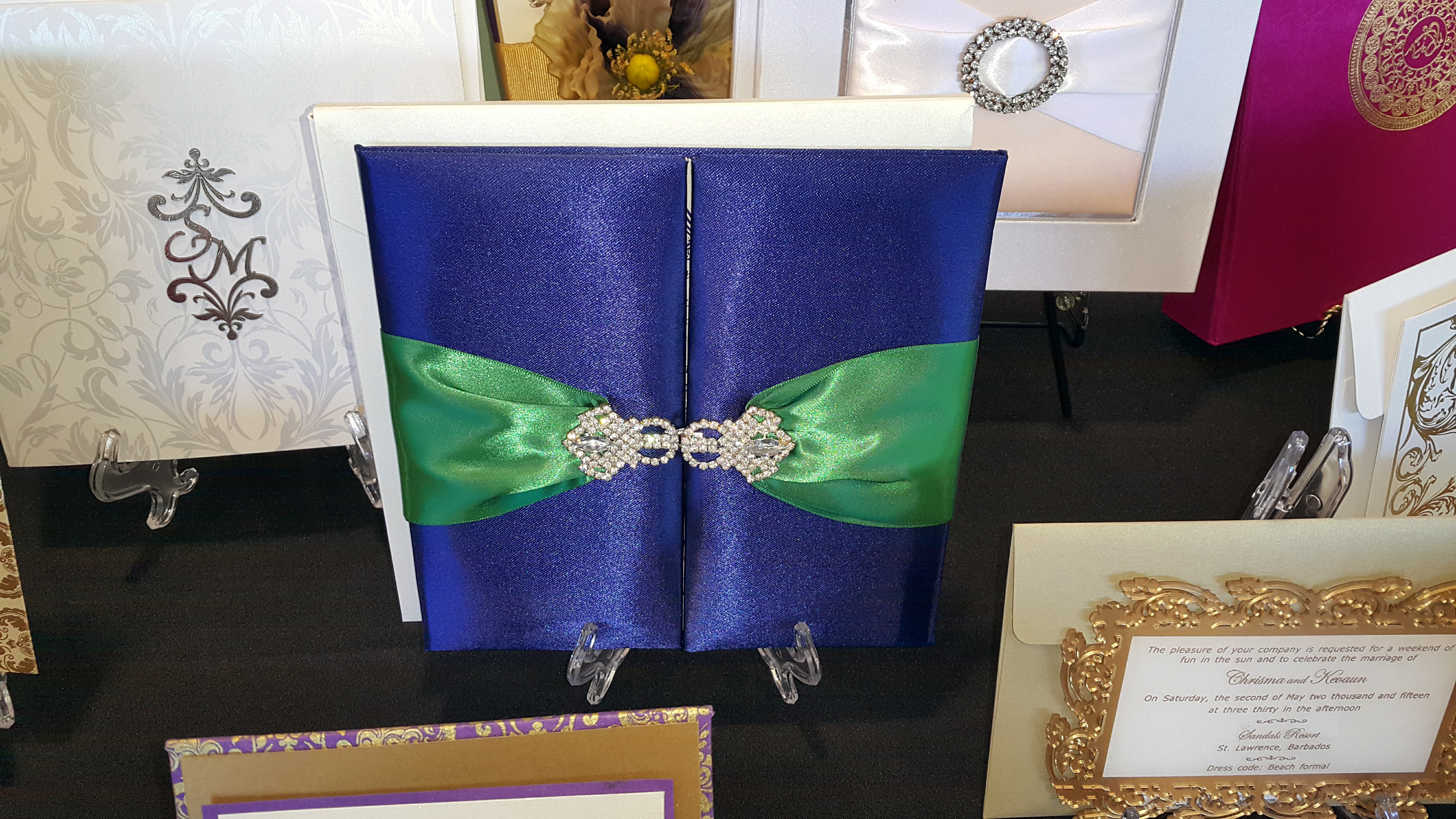 Silk Folio Invitation