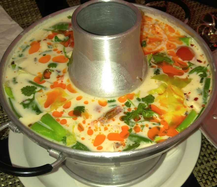 Arranged Food and Objects