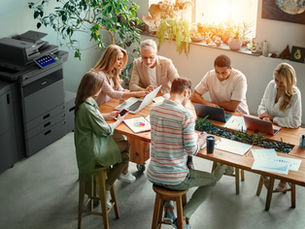 Employees by printer