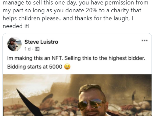 Shane approved NFT? - Warner Bros. says NO!