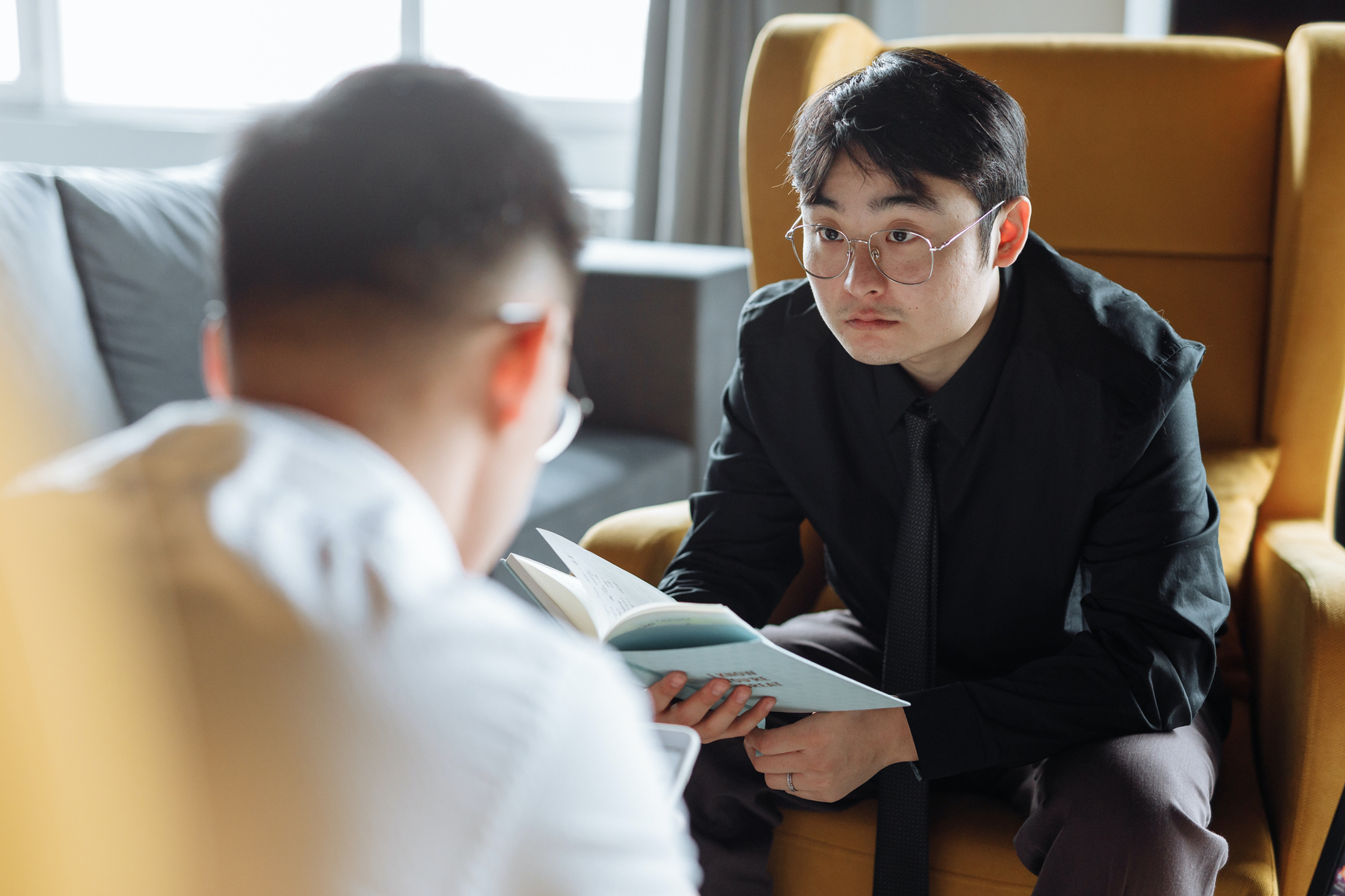 Telling people your exam results