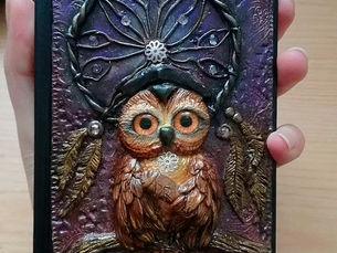 Journal Covers  -Polymer Clay