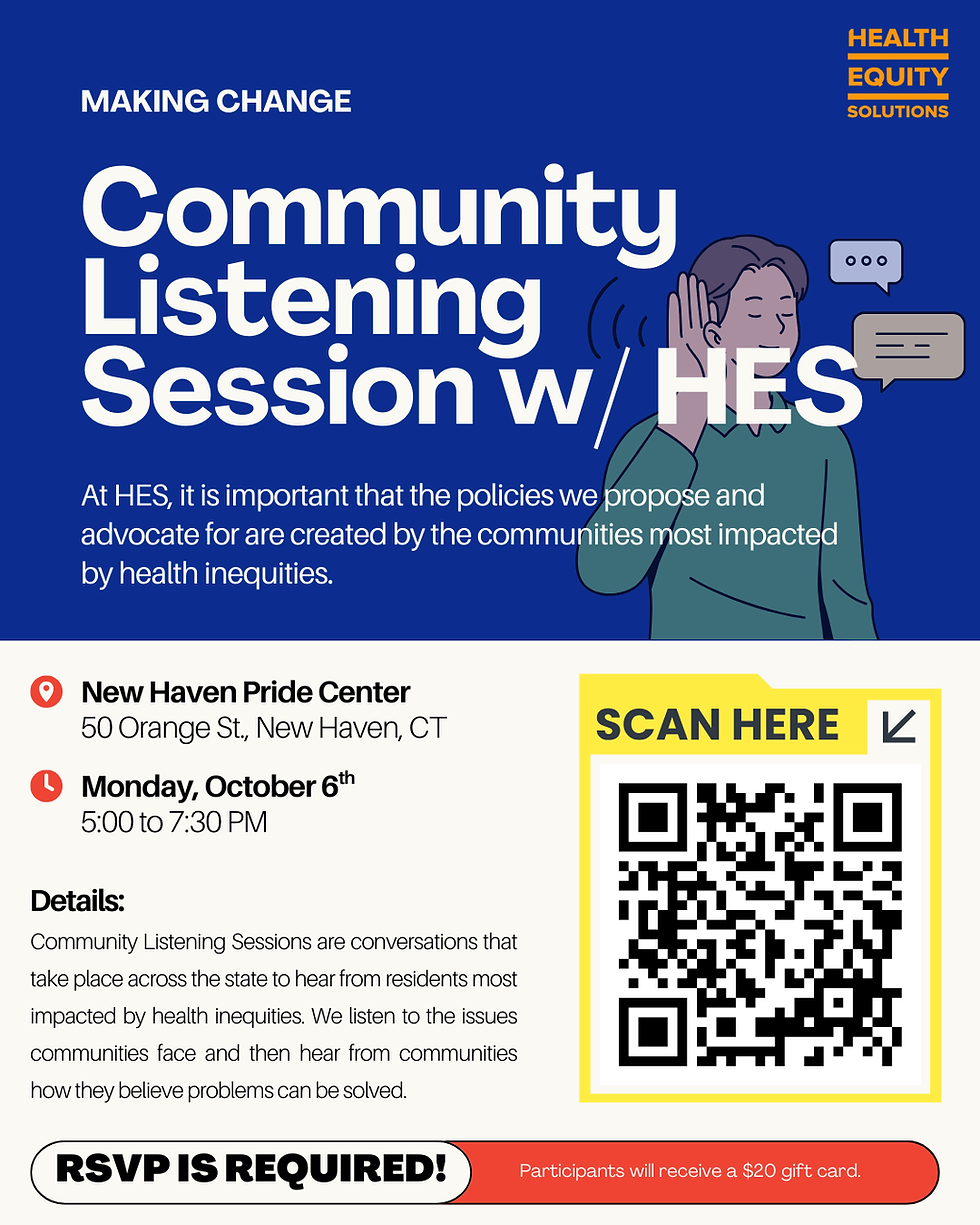 Community Listening Session with Health Equity Solutions