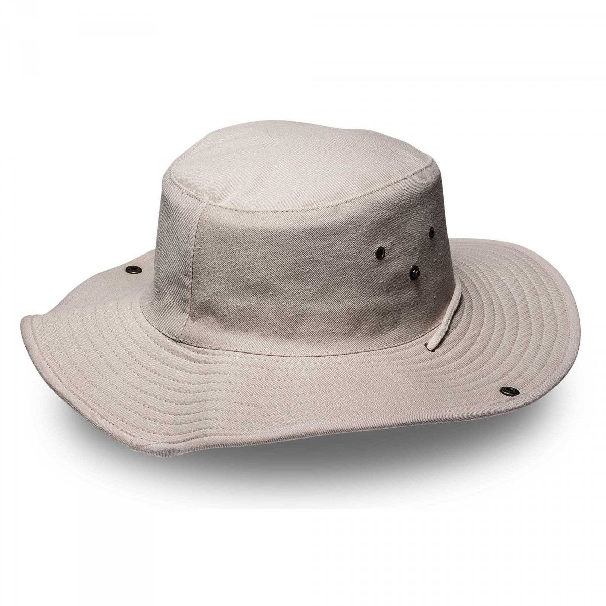HEADWEAR24 SAFARI WIDE BRIM Hat - Stone