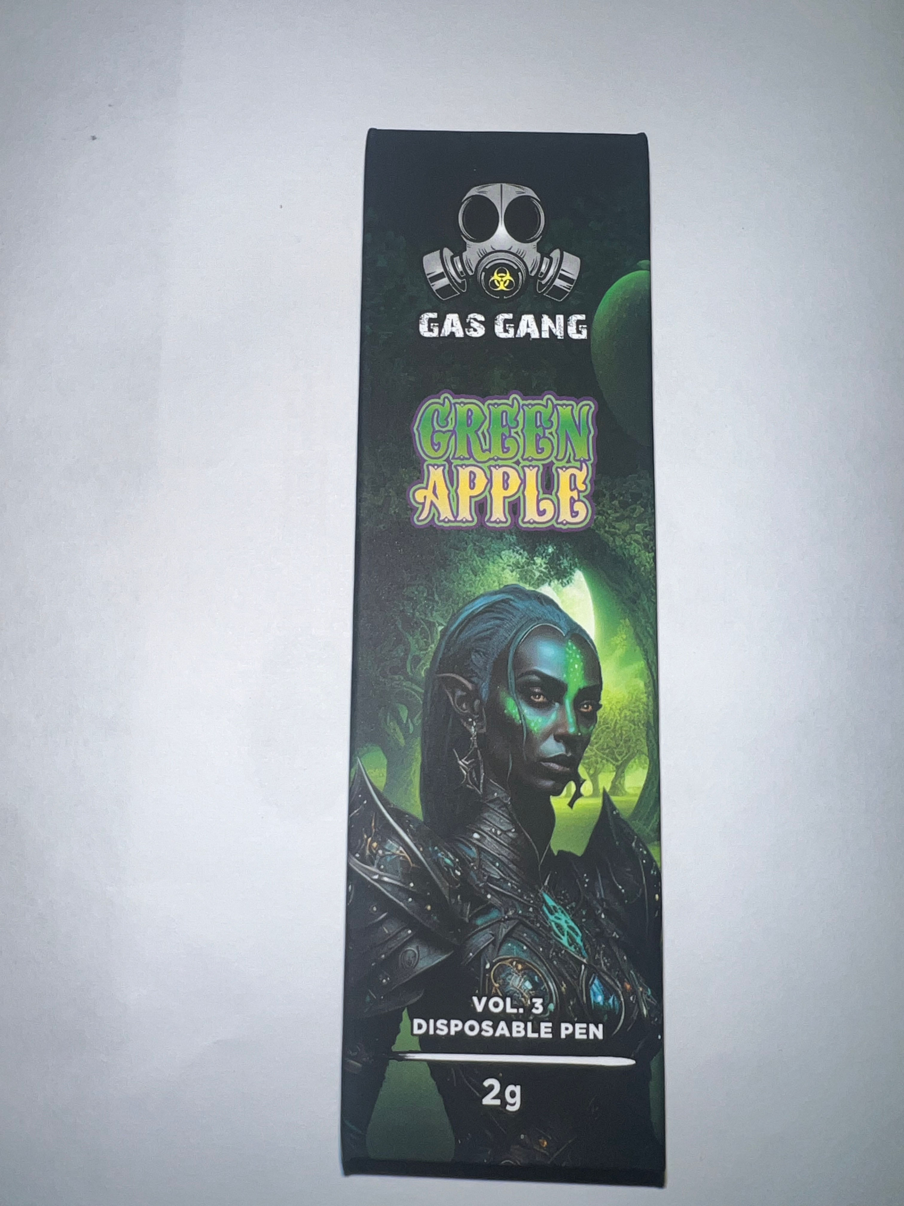 Gas Gang Green Apple 2g Hybrid  Vape