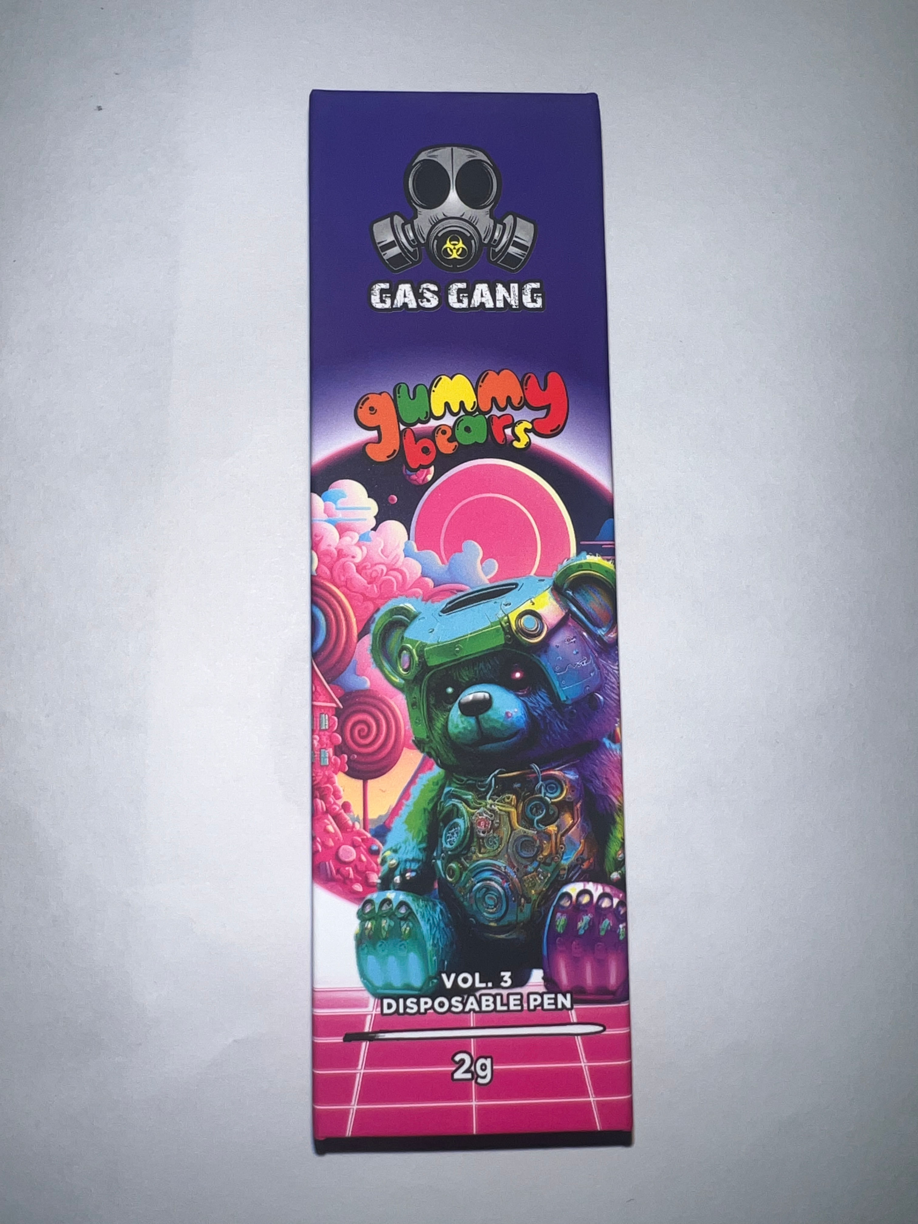 Gas Gang Gummy Bears 2g INDICA Vape
