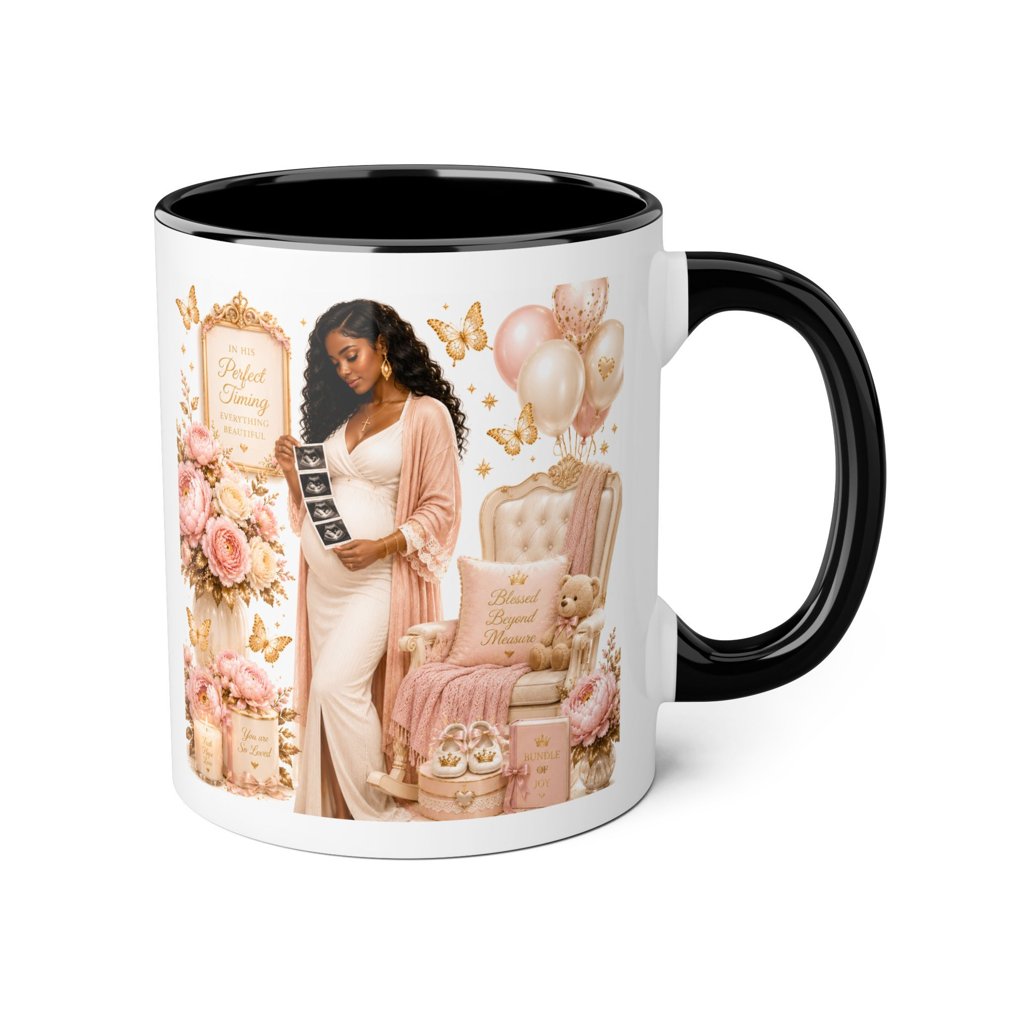 Little Answered Prayer Mug | Baby Shower Gift | Pregnancy Mug | 11oz Accent Mug