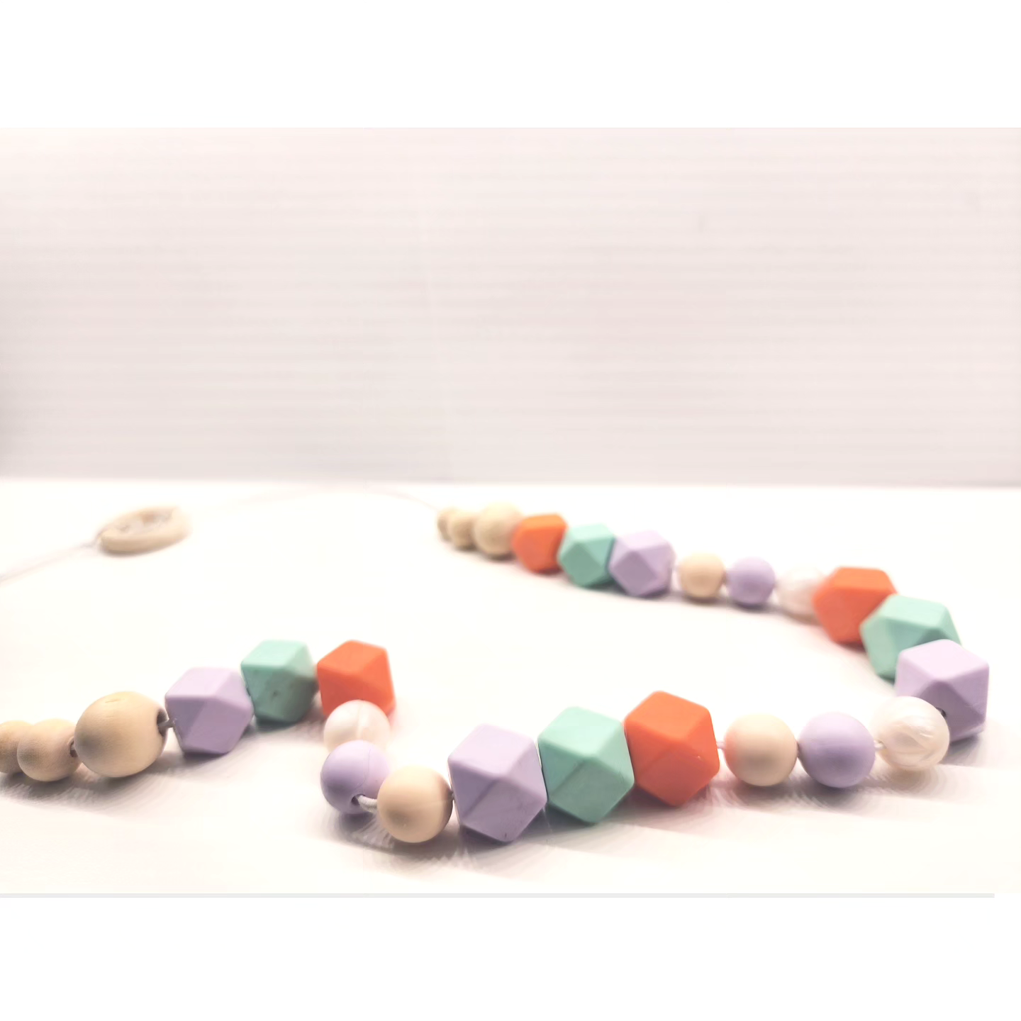 Wood & Silicone Breastfeeding Necklace 