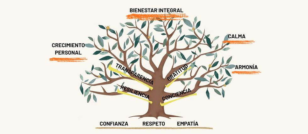 🌿 Árbol de valores