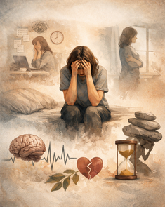 Estrés silencioso: cuando no hay crisis, pero sí desgaste emocional.