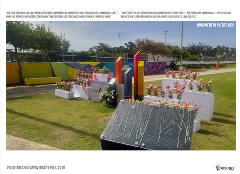 Pulse memorial piece