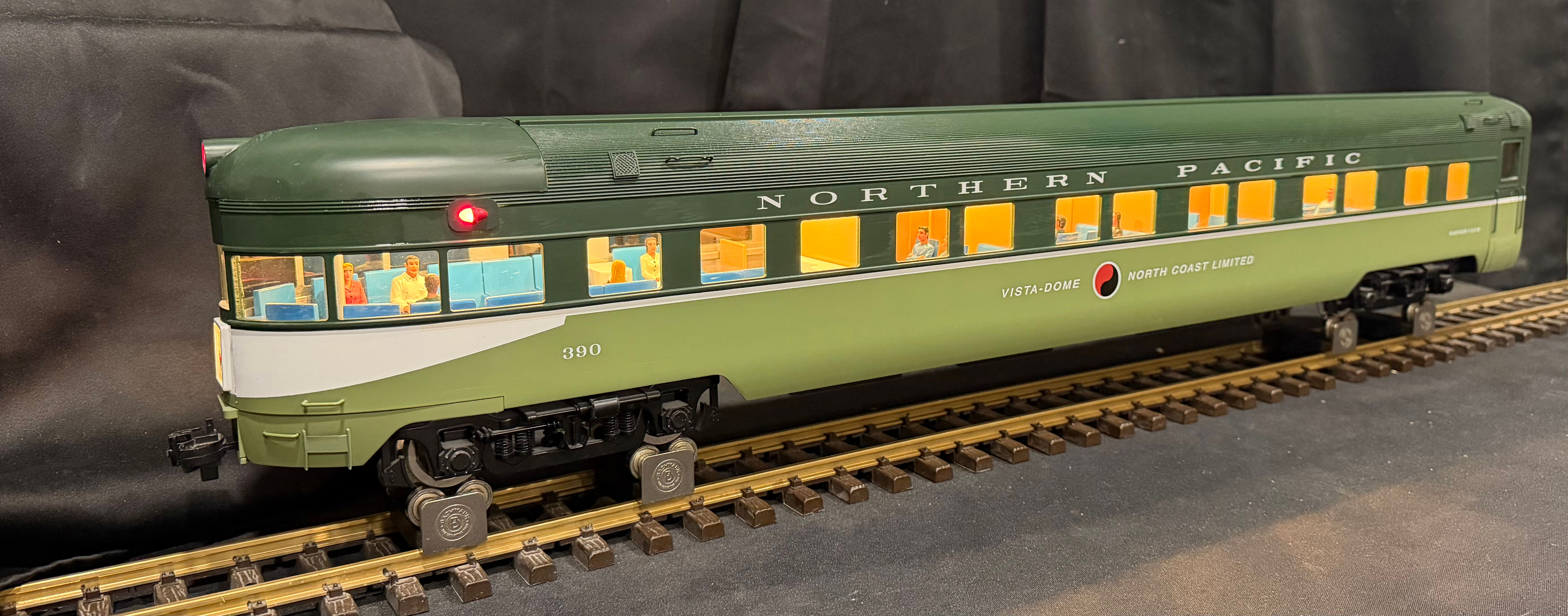 G Scale Steel USAT NP Observation Car