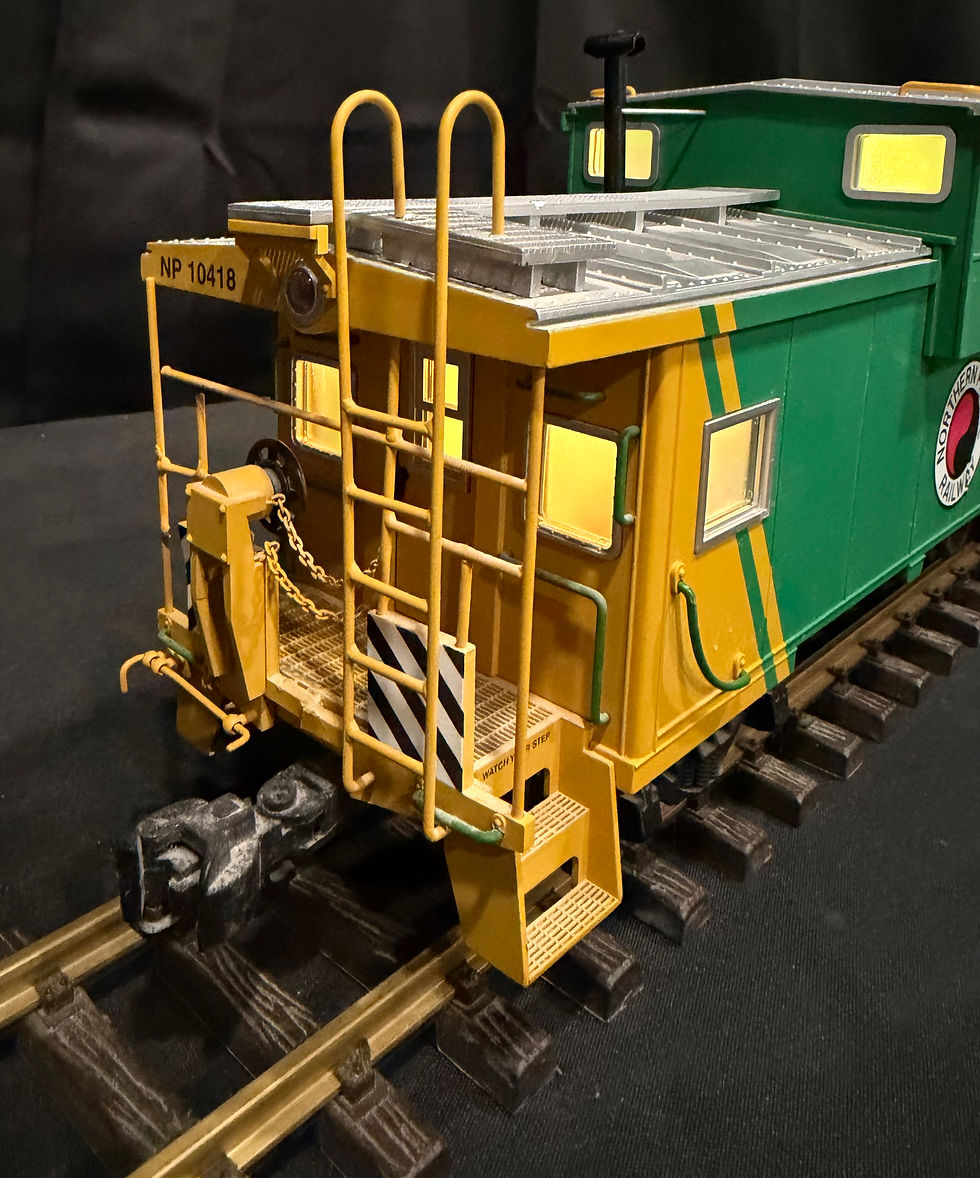 Thumbnail: G Scale USAT NP Caboose (Track Power)