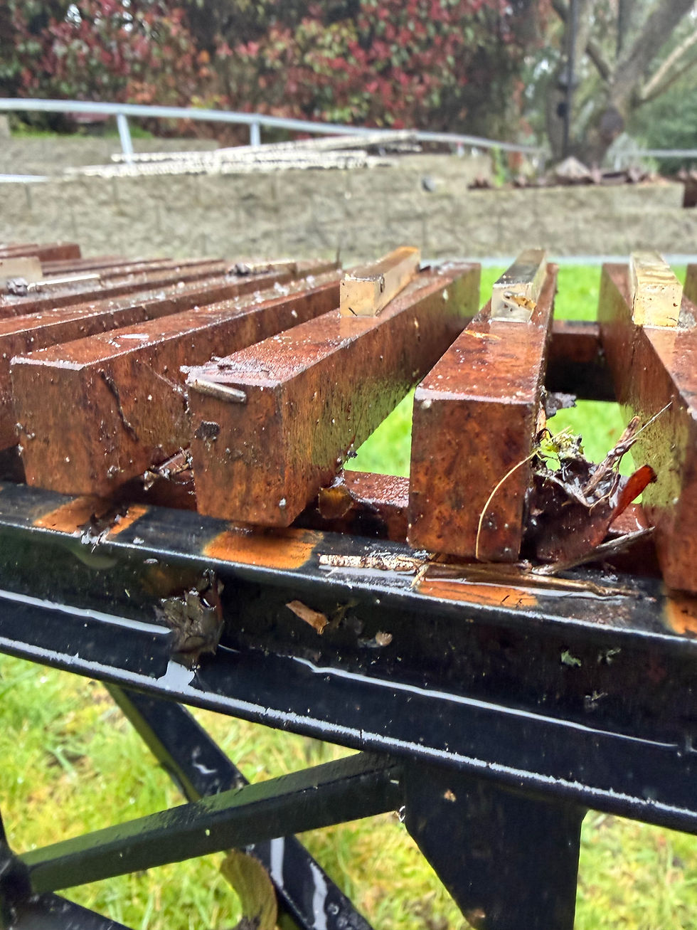 Thumbnail: Small Radius Inner Block Wall Custom Steel Bridge