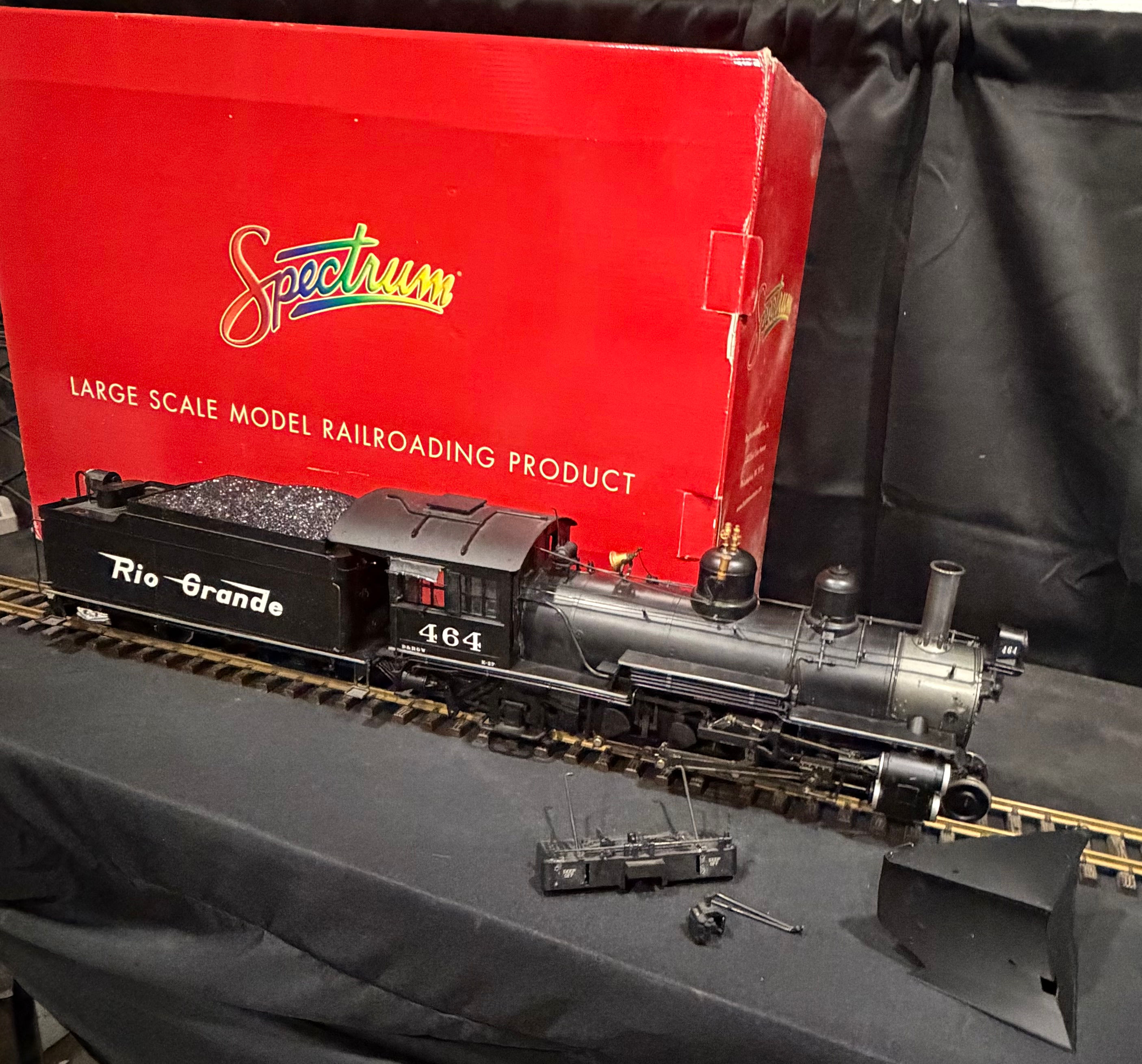 Large Scale K-27 Bachmann Spectrum w RailPro & Custom Sounds