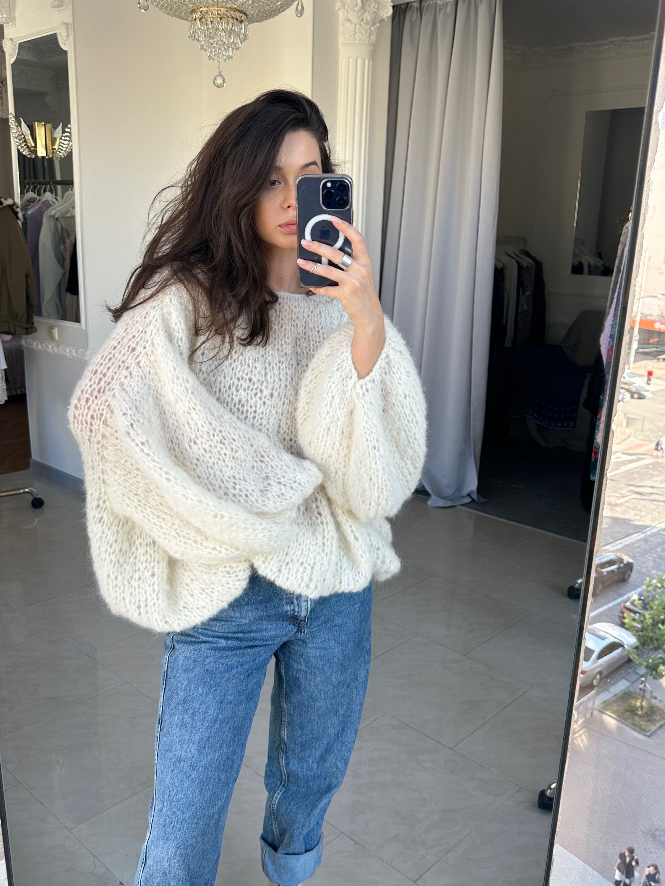 Светр "Basic" молоко