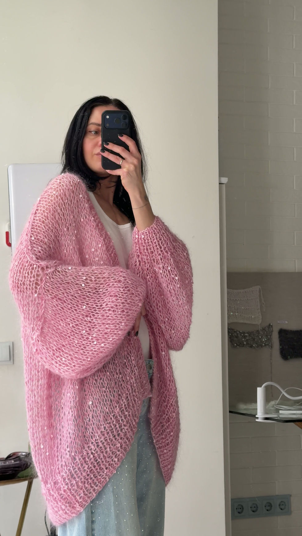 Thumbnail: Cardigan  CELESTE  pink