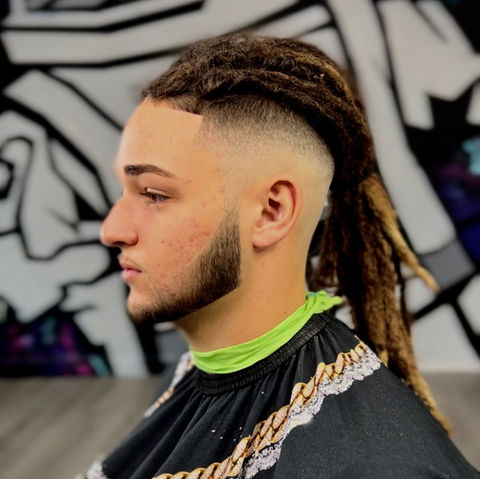 High Fade & Beard by Gonzo