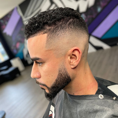 High fade & Beard by Philby