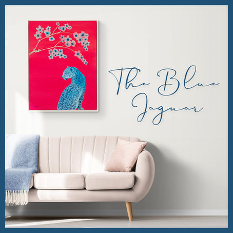 Featured Art - The Blue Jaguar