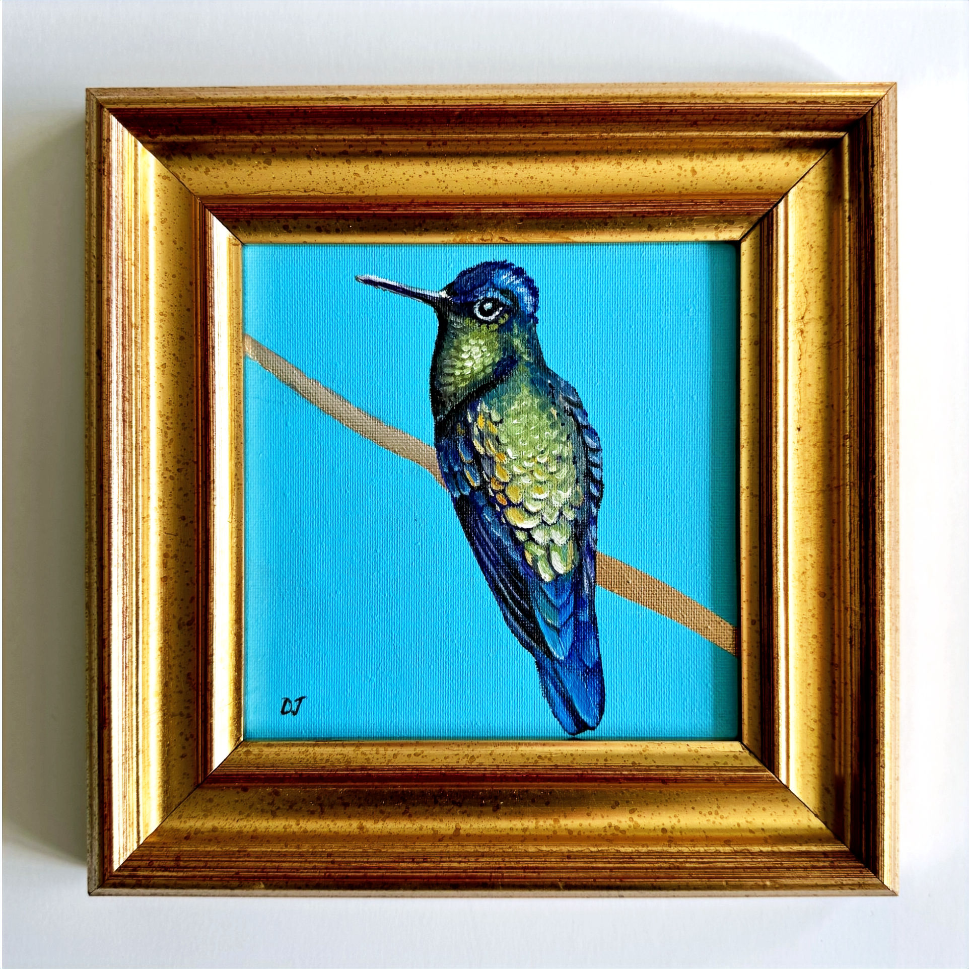 Hummingbird Yellow Back