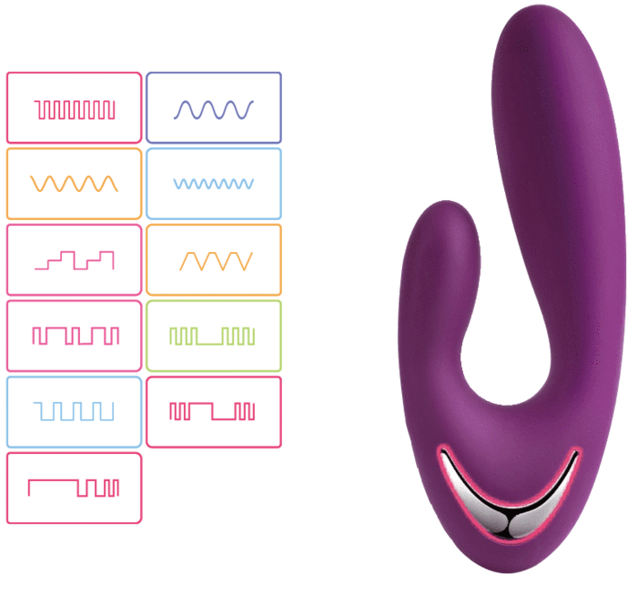 Miniatura: Vibrador térmico vesper Svakom 