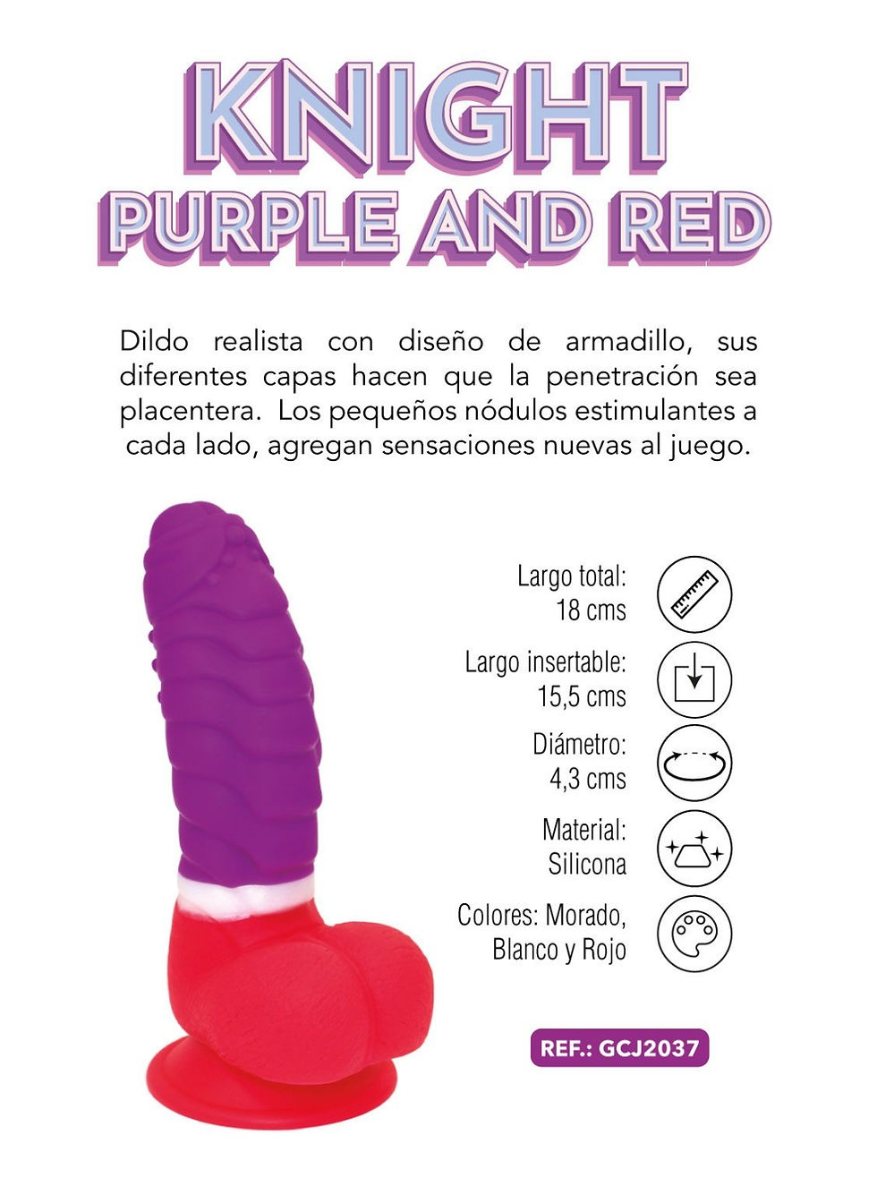 Miniatura: Knight purple and red 