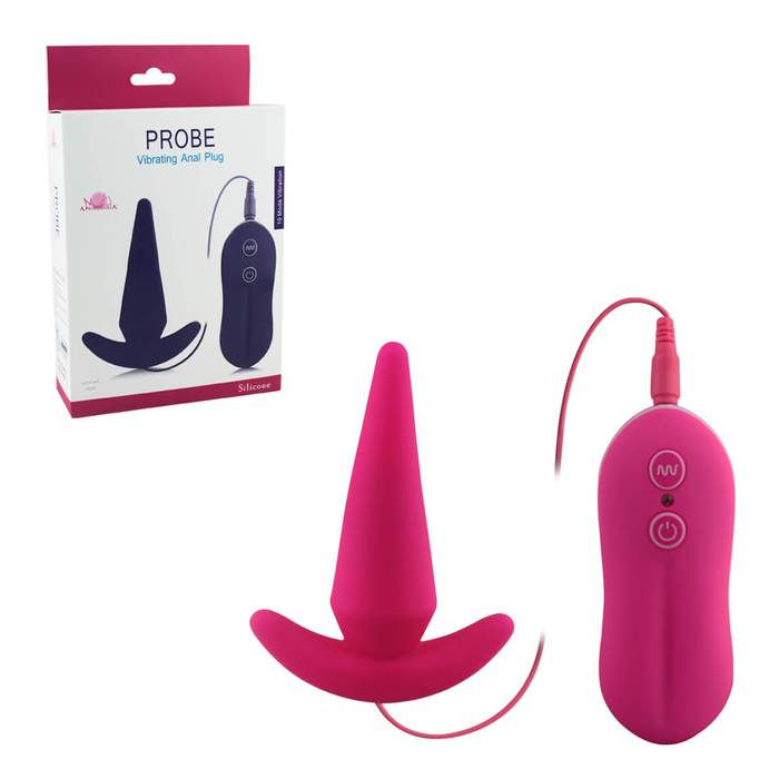 Miniatura: Plug anal vibrador Bakary 